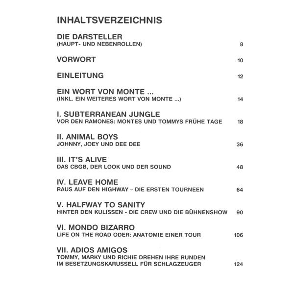 Hannibal Verlag Auf Tour mit den Ramones