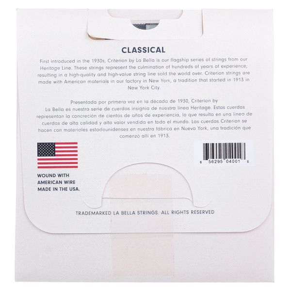 La Bella C750 Criterion Class Guitar MT