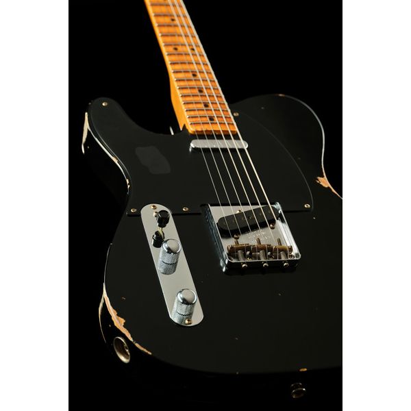 Fender 52 Tele Black Relic LH