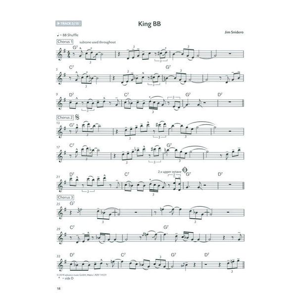 Advance Music Essence Of Blues T-Sax