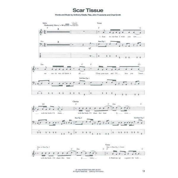 Hal Leonard RHCP Californication Bass