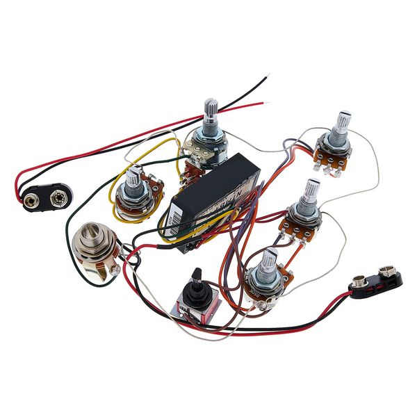 Bartolini NTMB+F 3-Band Bass Preamp