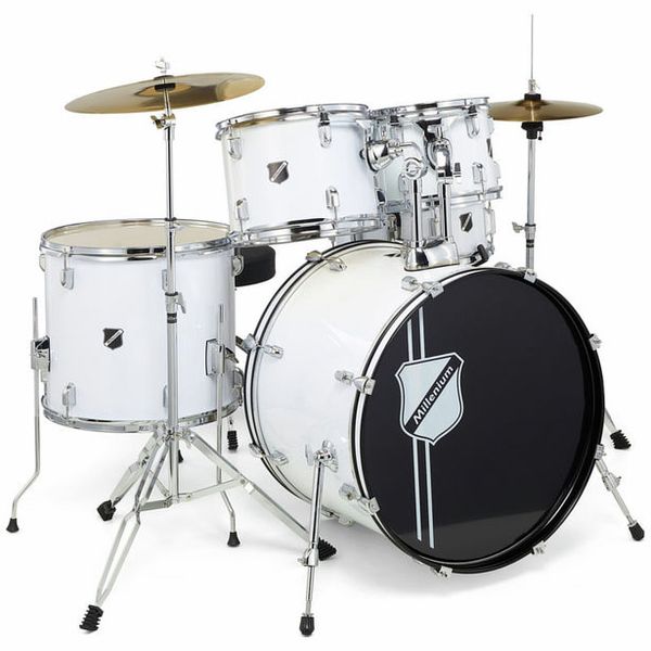 Millenium Focus 20 Drum Set White