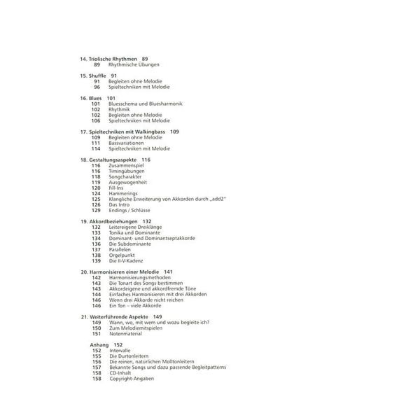 Sikorski Musikverlage Song-Playing Patterns Piano