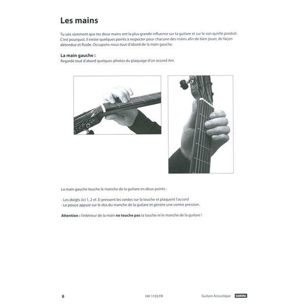 Cascha Guitare Acoustique Apprendre