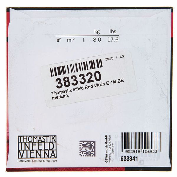 Thomastik Infeld Red Violin E 4/4 BE med