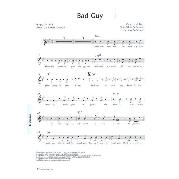 Music Factory Easy Charts Play-Along 11