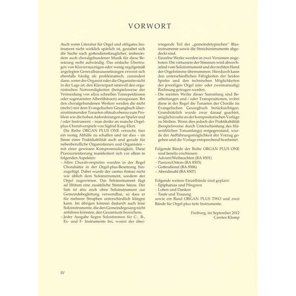 Brenreiter Organ Plus One Funeral Service