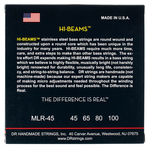 DR Strings Hi-Beams MLR-45