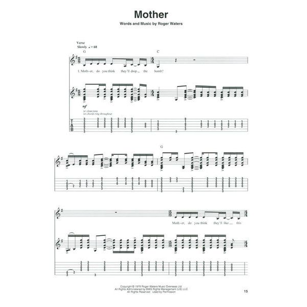 Hal Leonard Guitar Play-Along Pink Floyd