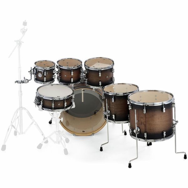 DW PDP CM7 Satin Charcoal B.