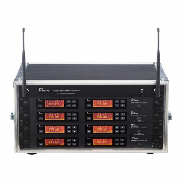 the t.bone free solo PT 660 MHz/8 CH Rack