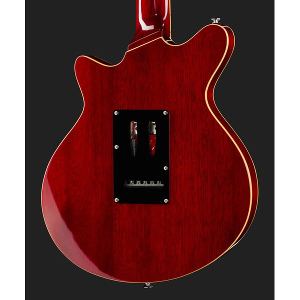 Harley Benton BM-75 Trans Red Deluxe w/Case