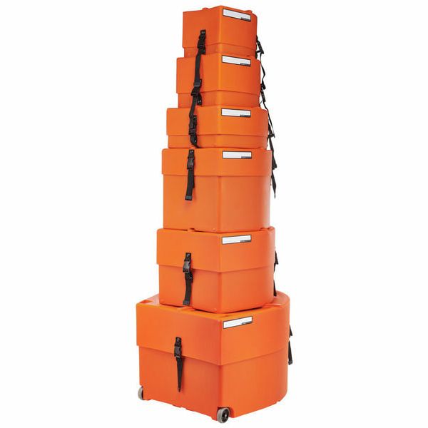 Hardcase HRockFus6 F.Lined Set Orange