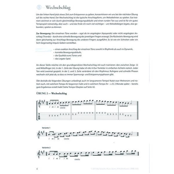 Acoustic Music Books Mein tgliches Warming -Up