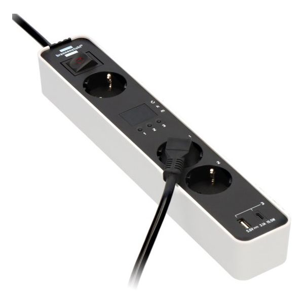 Brennenstuhl Ecolor 3-Way 1,5m USB