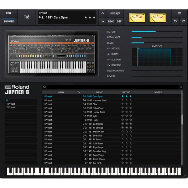 Roland Cloud JUPITER-8