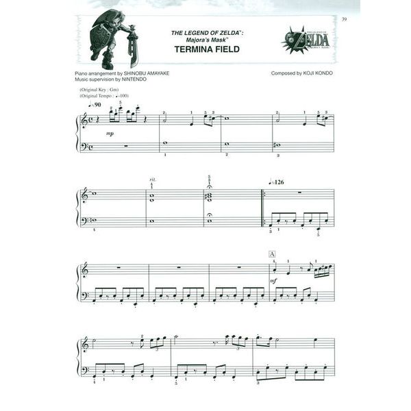 Alfred Music Publishing Legend Of Zelda Easy Piano