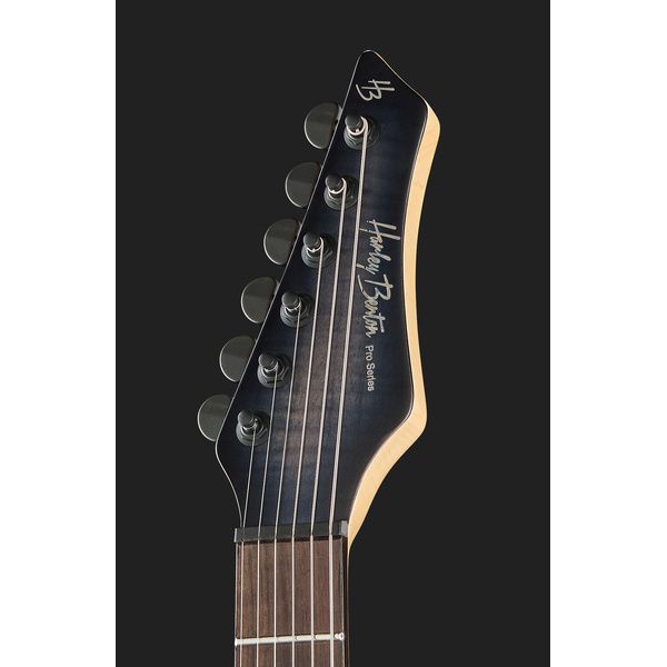 Harley Benton Amarok 6 LH BKNT Flame w/Case