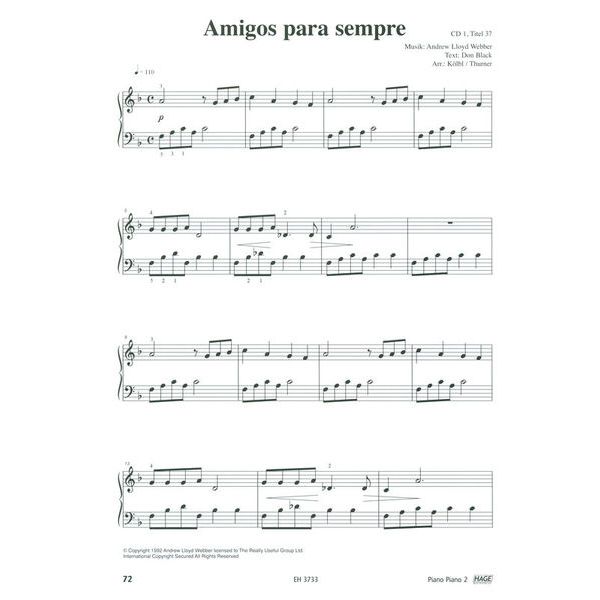 Hage Musikverlag Piano Piano 2 Easy
