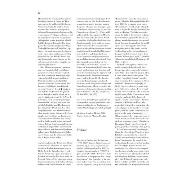 Henle Verlag Beethoven Mondscheinsonate