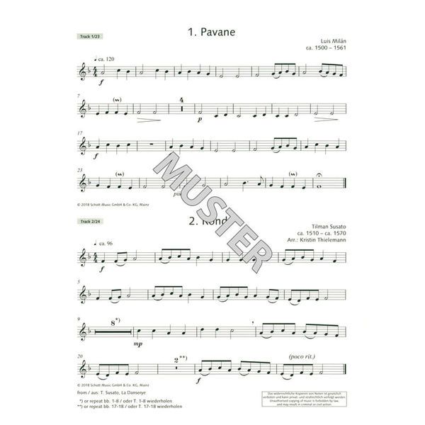 Schott Easy Concert Pieces Trumpet 1