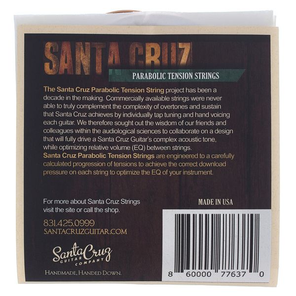 Santa Cruz 12string Low Tension Set