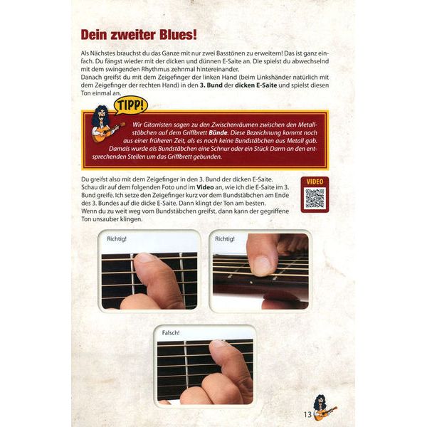 Voggenreiter Bursch's Blues Gitarrenbuch