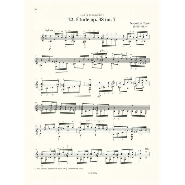 Edition Chanterelle Chanterelle Guitar Anthology