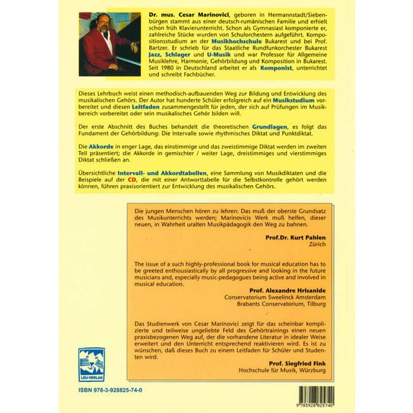 Leu Verlag Gehörbildung aber wie