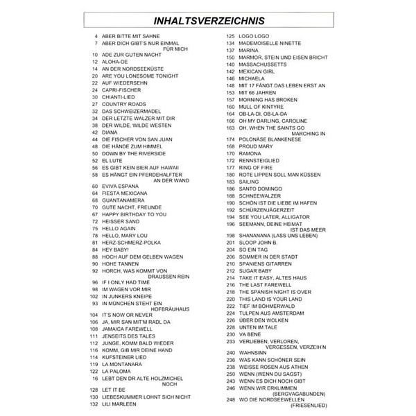 Musikverlag Hildner 100 Hits in C-Dur 1