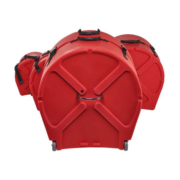 Hardcase HRockFus3 F.Lined Set Red