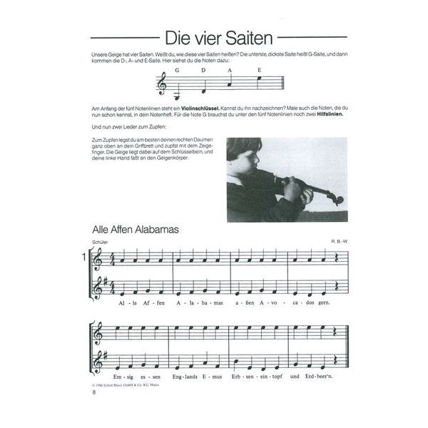 Schott Die Fröhliche Violine 1
