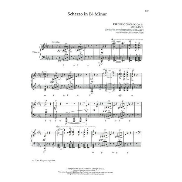 Carl Fischer Alexander Siloti Collection