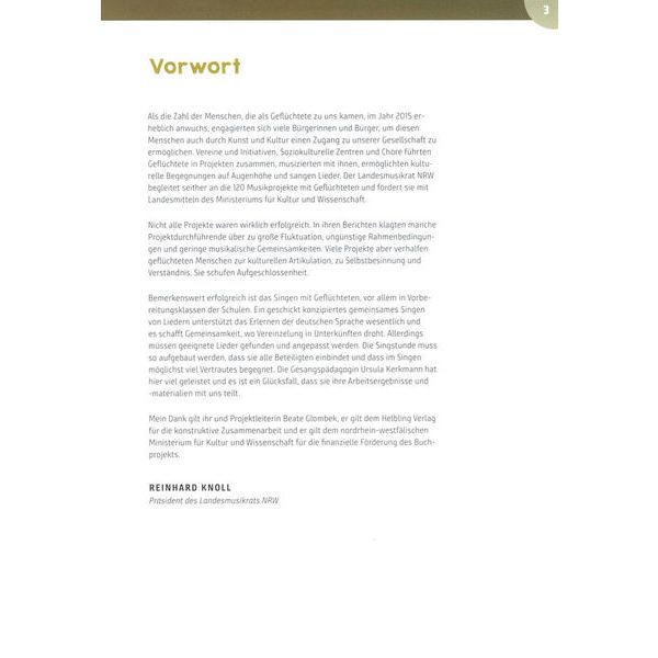 Helbling Verlag Lieder zum Ankommen