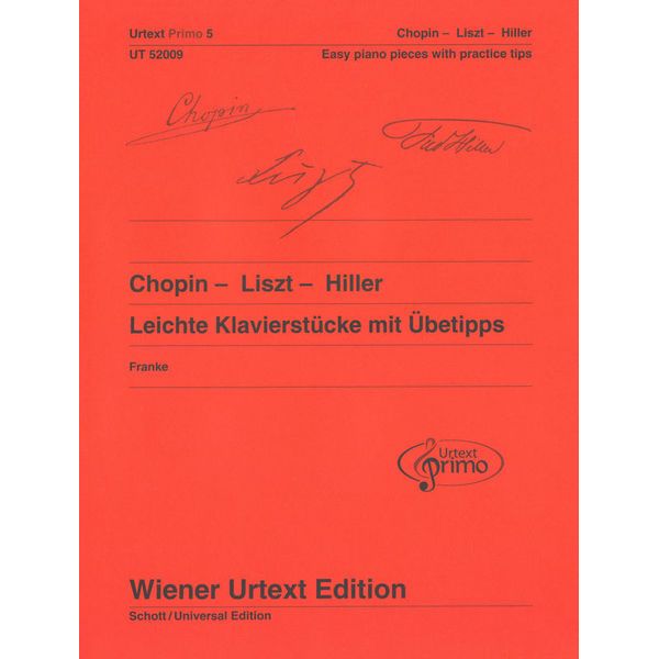 Wiener Urtext Edition Chopin �Liszt �Hiller