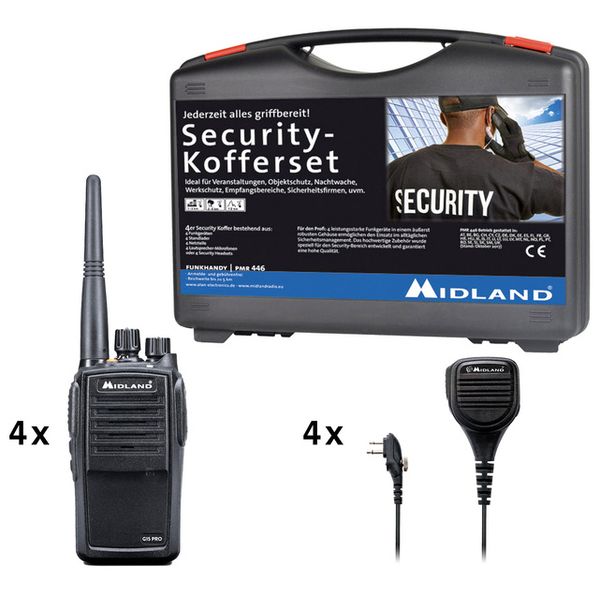 Midland G15 Pro Case Set 4 MA 25