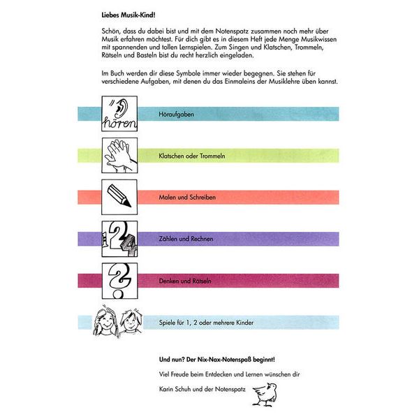 Schuh Verlag Nix Nax Notenspatz
