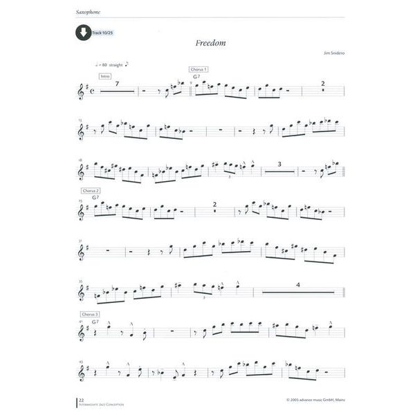 Advance Music Inter Jazz Conception 2 A-Sax