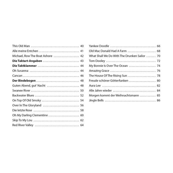 Hage Musikverlag Kalimba schnell und einfach