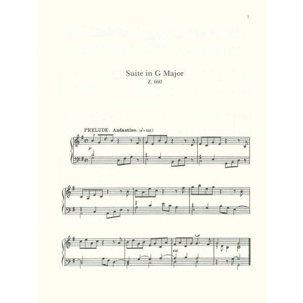 Dover Publications Purcell Keyboard Works