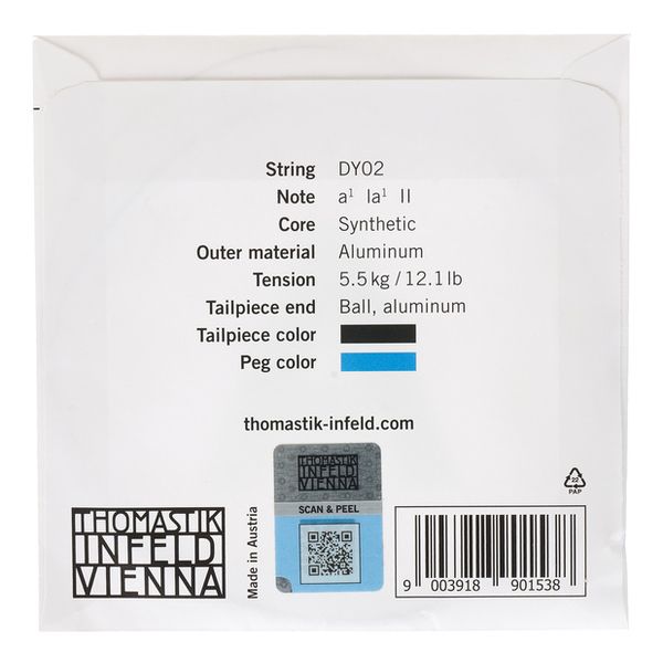 Thomastik Dynamo DY02 A Violin 4/4