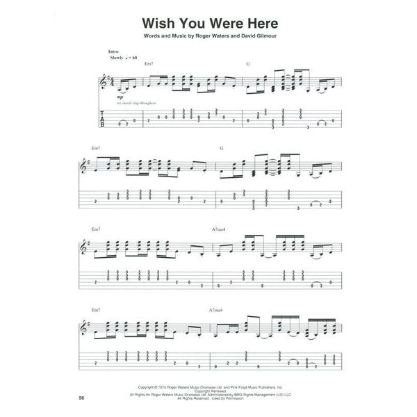 Hal Leonard Guitar Play-Along Pink Floyd