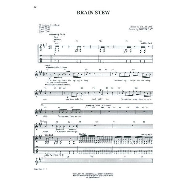 Alfred Music Publishing Green Day International Super