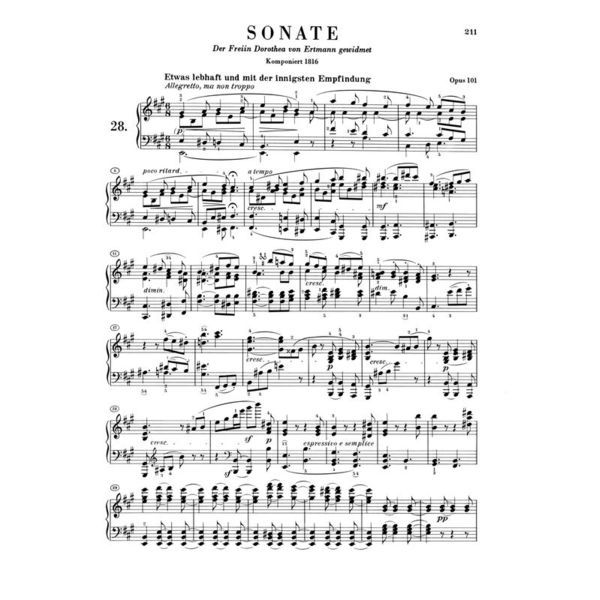 Henle Verlag Beethoven Klaviersonaten 2