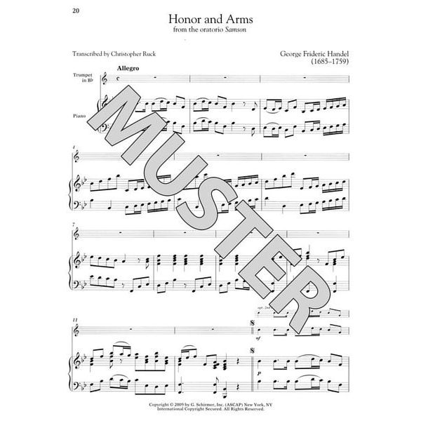 G. Schirmer Trumpet Collection Intermediat