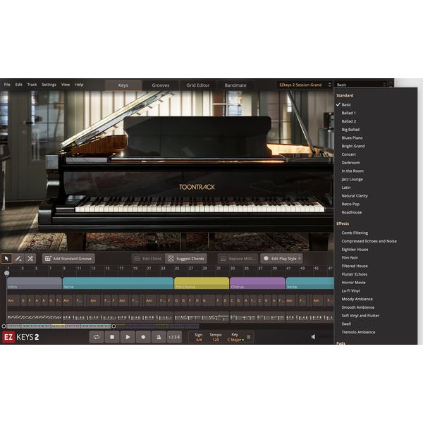 Toontrack EZKeys 2 MIDI Edition