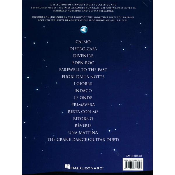 Wise Publications Einaudi The Guitar Collection