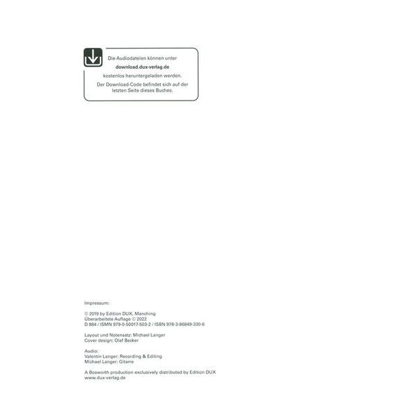 Edition Dux Acoustic Pop Guitar Solos 4