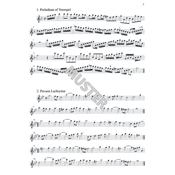Musikverlag XYZ Van Eyck Fluyten Lusthof Alt